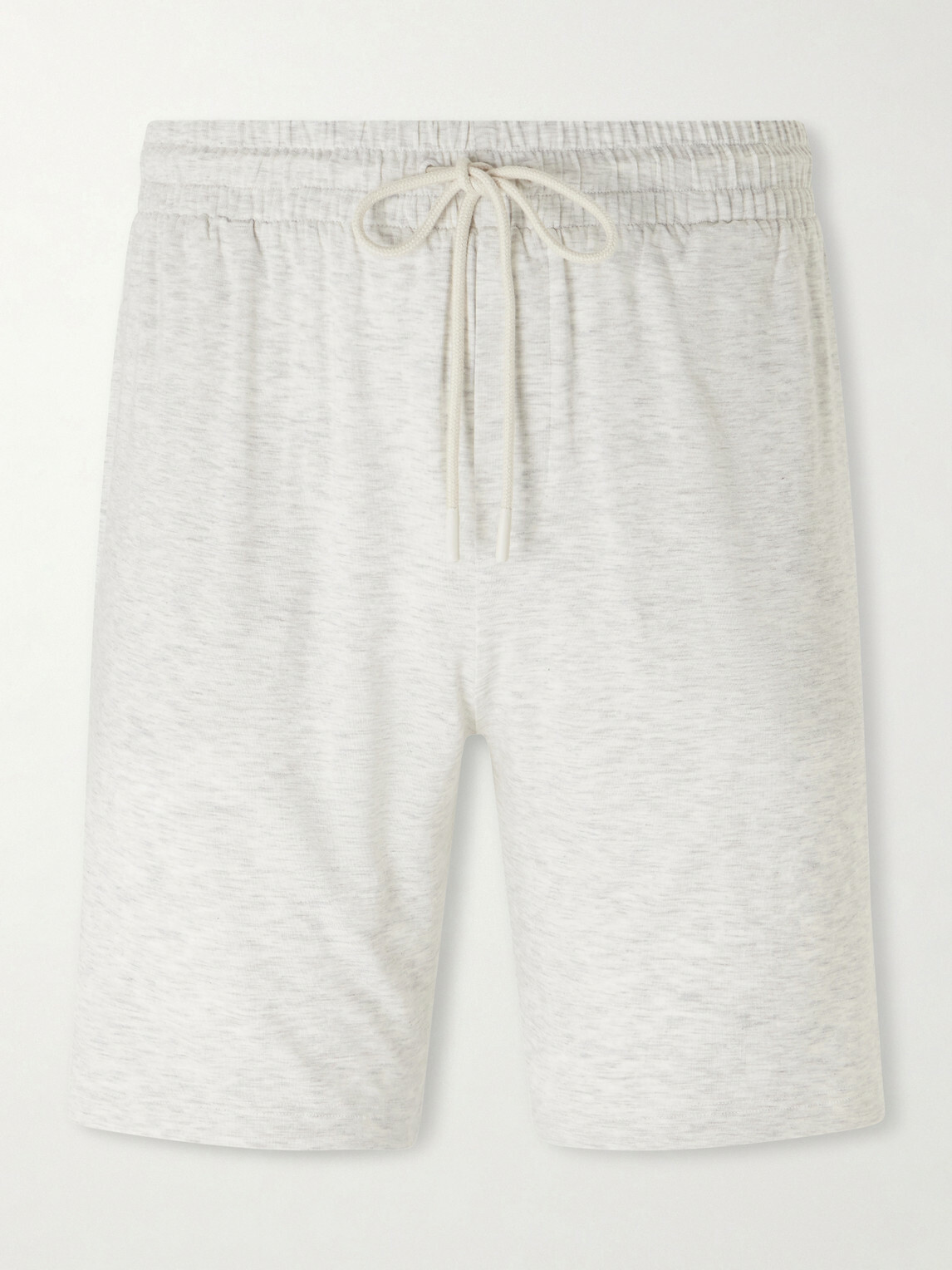 Zimmerli - Straight-Leg Lyocell-Blend Jersey Shorts - Neutrals