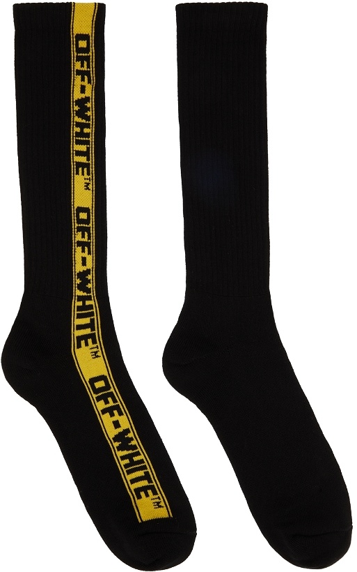 Photo: Off-White Black Industrial Belt Socks