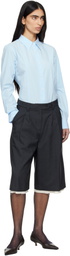 mfpen Gray Slash Shorts