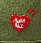 Human Made - Logo-Appliquéd Felt Baseball Cap - Green