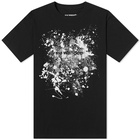 And Wander Splatter Print Tee