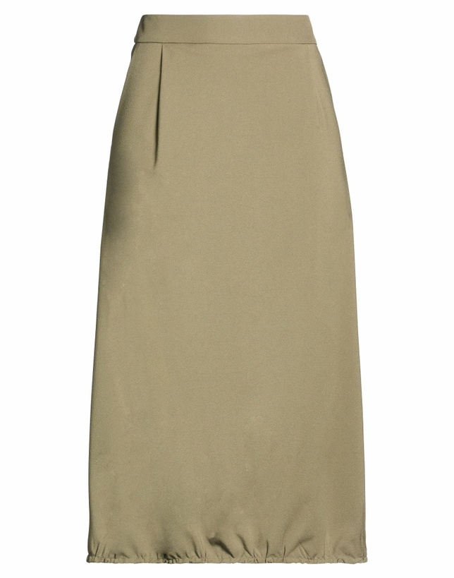 Photo: Alessia Santi Womens Midi skirt Military in Green