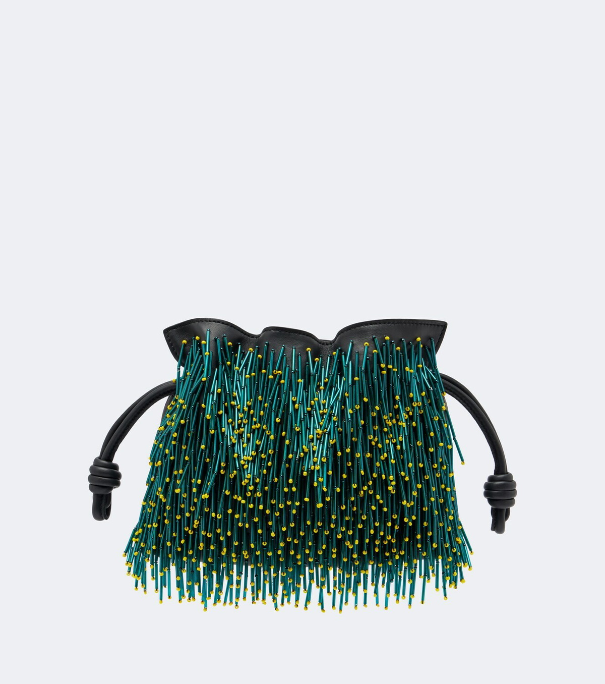 Loewe Flamenco Mimosa Mini leather clutch