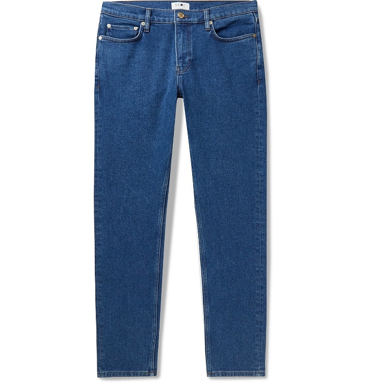 Photo: NN07 - Slater 1851 Slim-Fit Denim Jeans - Blue