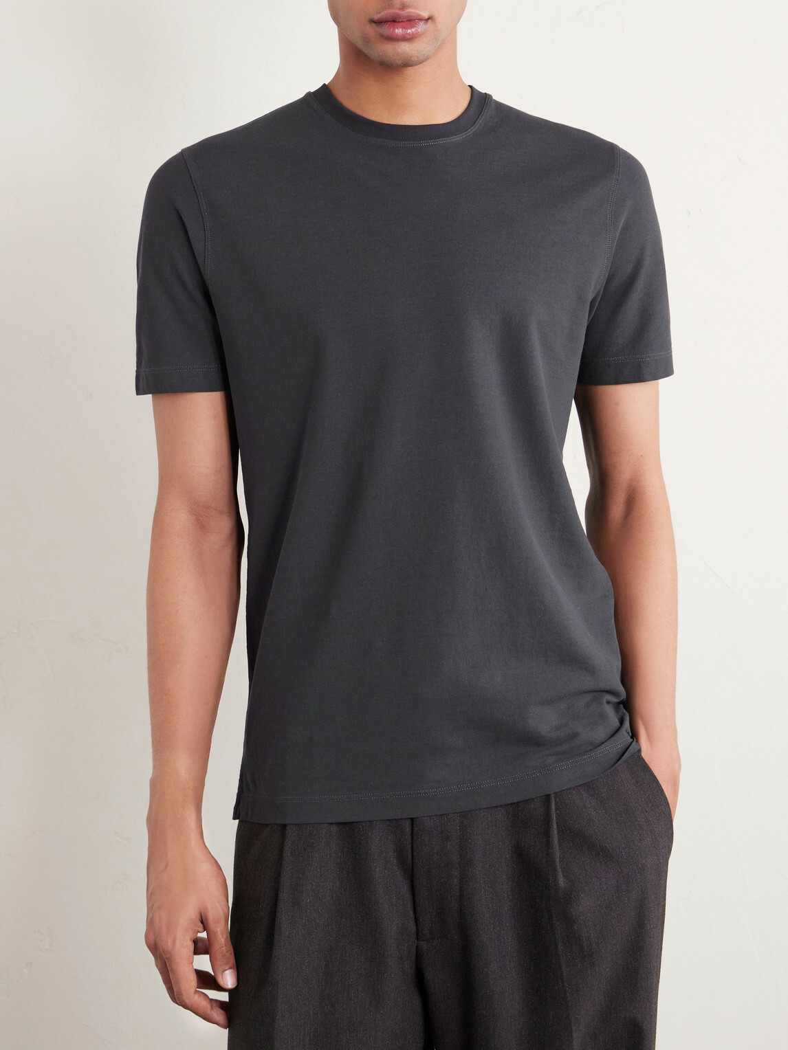 Slowear - Slim-Fit Cotton-Jersey T-Shirt - Blue