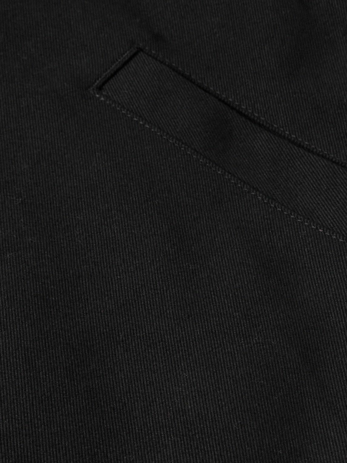 James Perse - Cotton-Blend Twill Coach Jacket - Black