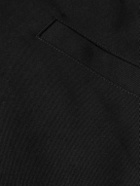 James Perse - Cotton-Blend Twill Coach Jacket - Black