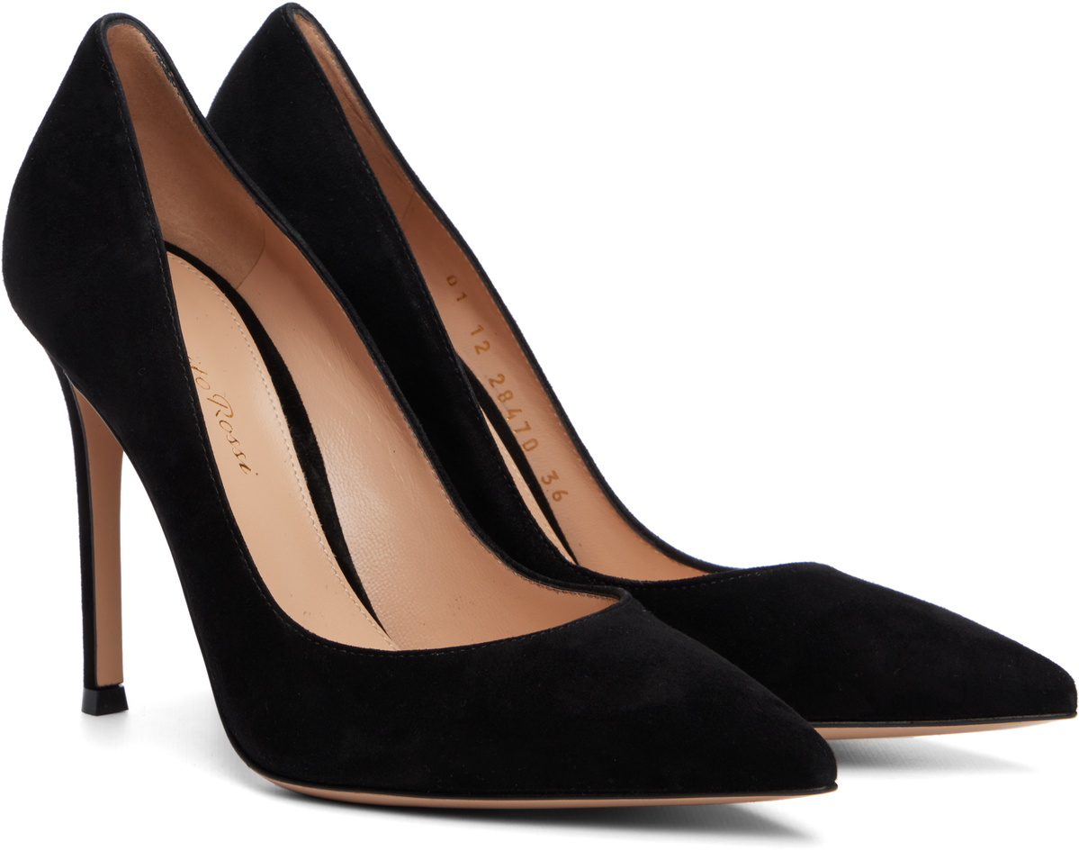 Gianvito Rossi Black Gianvito 105 Heels