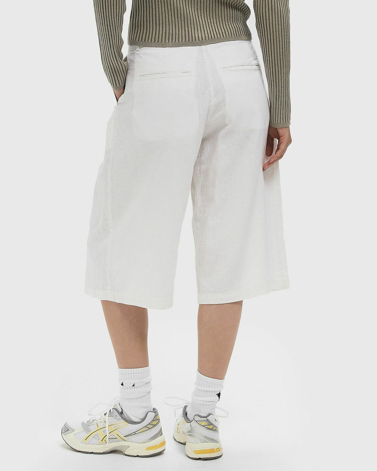 American Vintage TOYABAY White Womens Casual Short