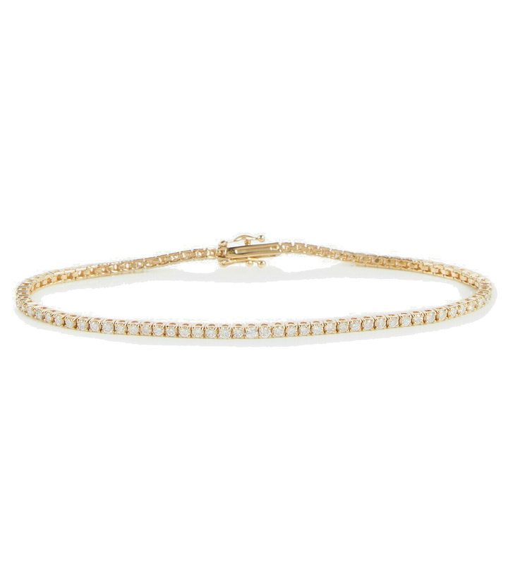 Photo: Mateo - 14kt gold tennis bracelet with diamonds