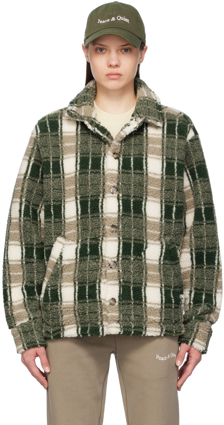 Museum of Peace & Quiet Taupe & Green Ranch Jacket