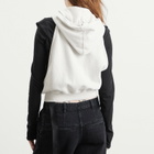 Rick Owens DRKSHDW Women's Cyclops Gimp Sleeveless Hoodie in Milk Wash