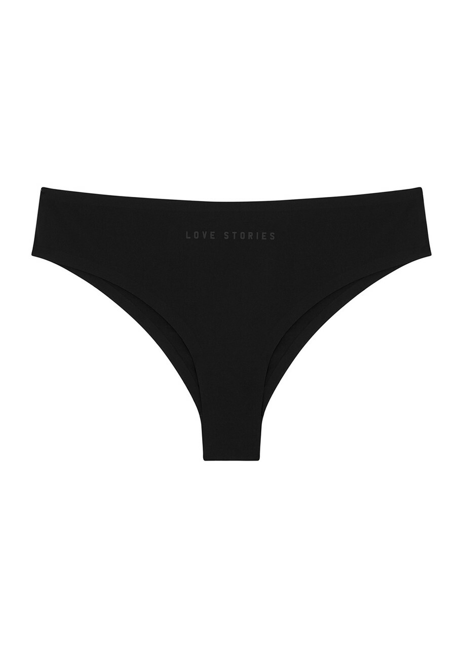 Love Stories Kate Black Seamless Briefs