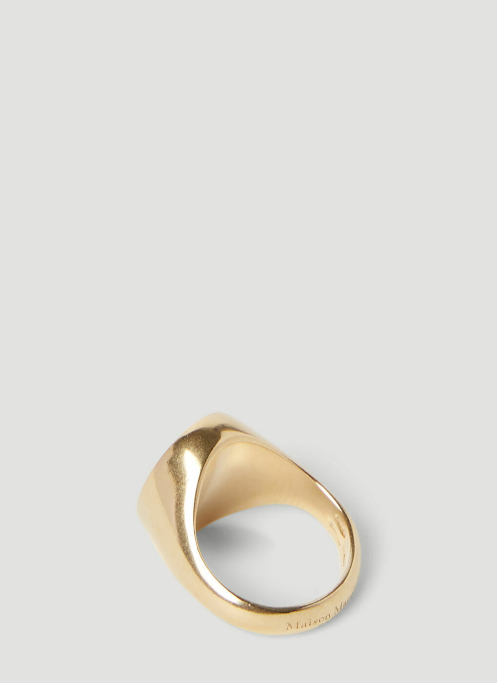 Maison Margiela - Signet Ring in Gold Maison Margiela