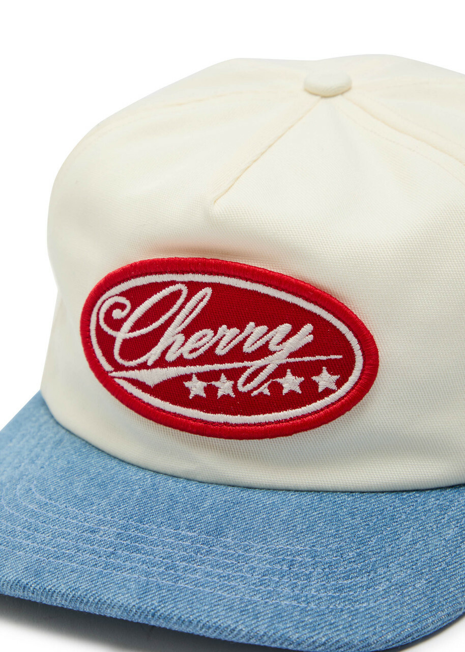 Cherry Los Angeles Five Star Cotton cap - White - One Size