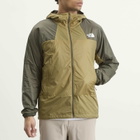 The North Face Men's Ridgelite Futurefleece Wind Jacket in Cedar/New Taupe Green