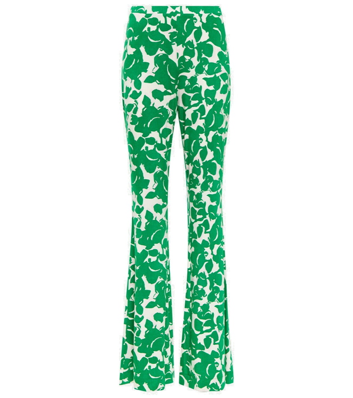 Photo: Diane von Furstenberg Brooklyn printed flared pants