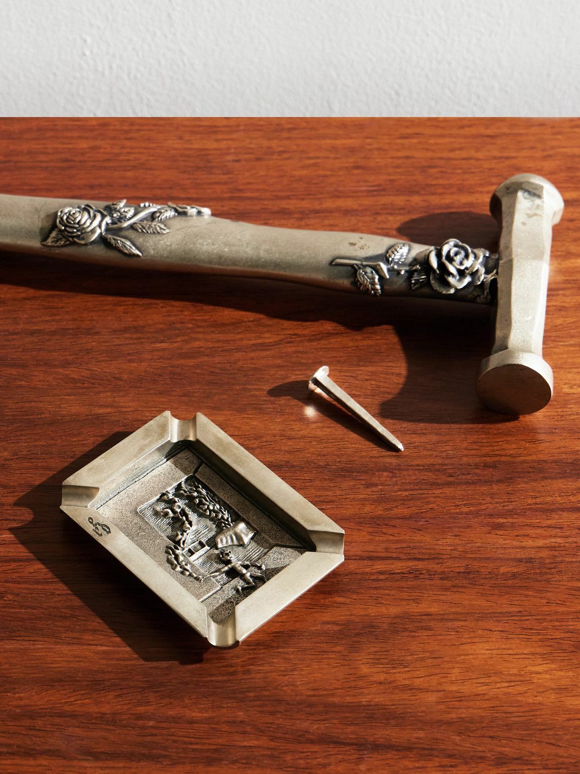 enfants riches for Ashtray Bronze Burnished Logo-Engraved DÉPRIMÉS RICHES ENFANTS 灰皿 deprimes 喫煙具・ライター
