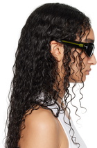 Port Tanger SSENSE Exclusive Green Khilna Sunglasses