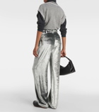 Brunello Cucinelli Velvet wide-leg pants