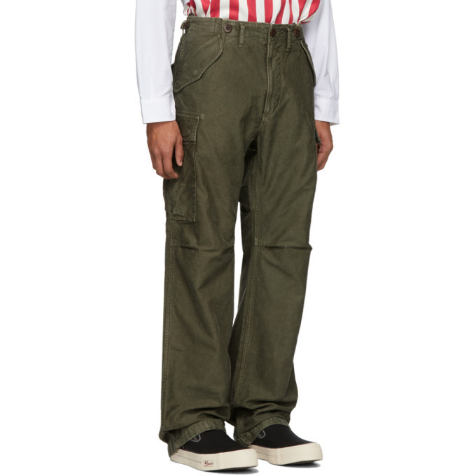 Visvim Green Eiger Sanction Cargo Pants Visvim