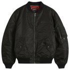 Avirex Men's USA MA-1 Jacket in Black