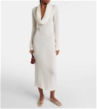 Magda Butrym Alpaca-blend knitted maxi dress
