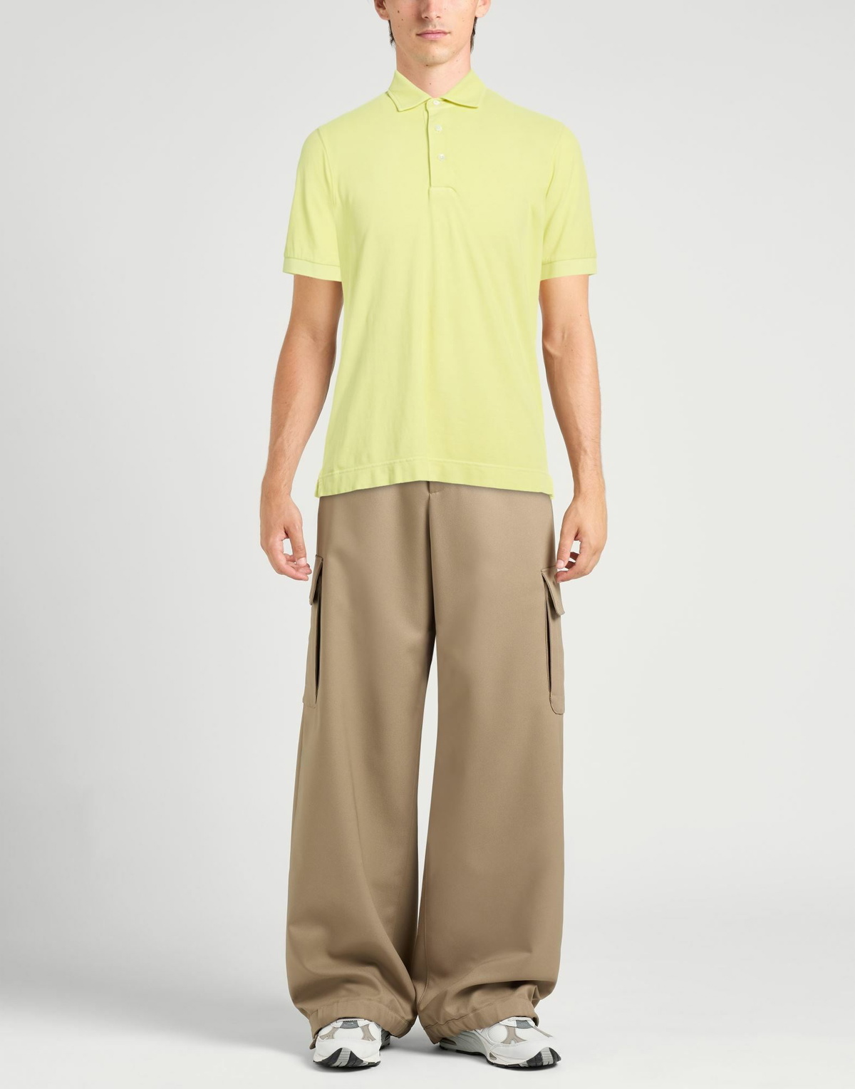 Circolo 1901 Mens Polo shirt in Yellow