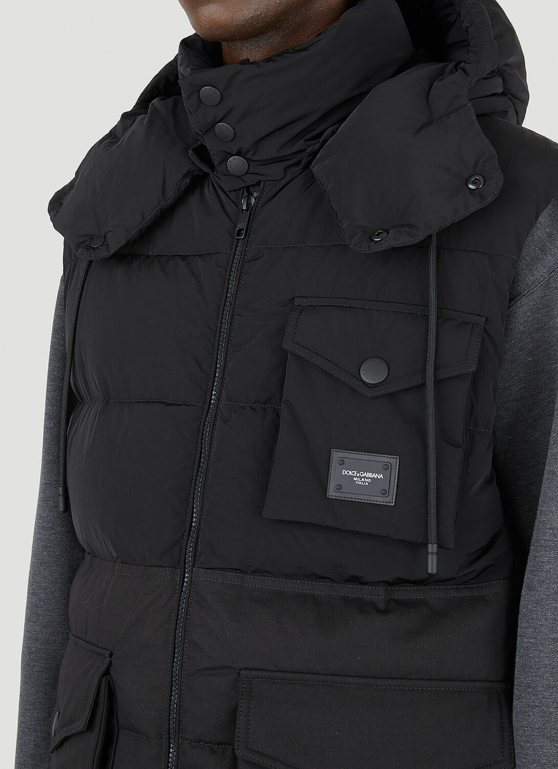 Dolce & Gabbana Sleeveless Down Jacket Dolce & Gabbana