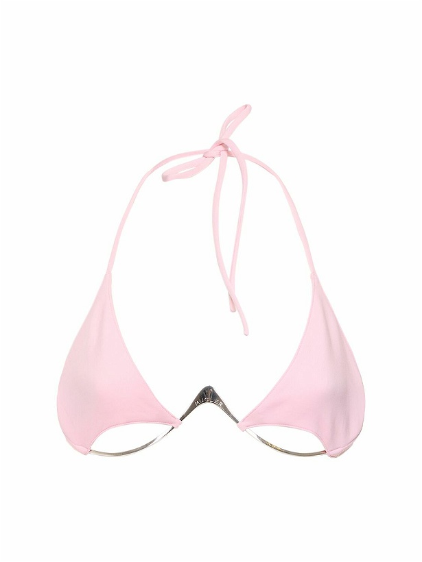 Photo: MUGLER Lvr Exclusive Triangle Wired Bikini Top