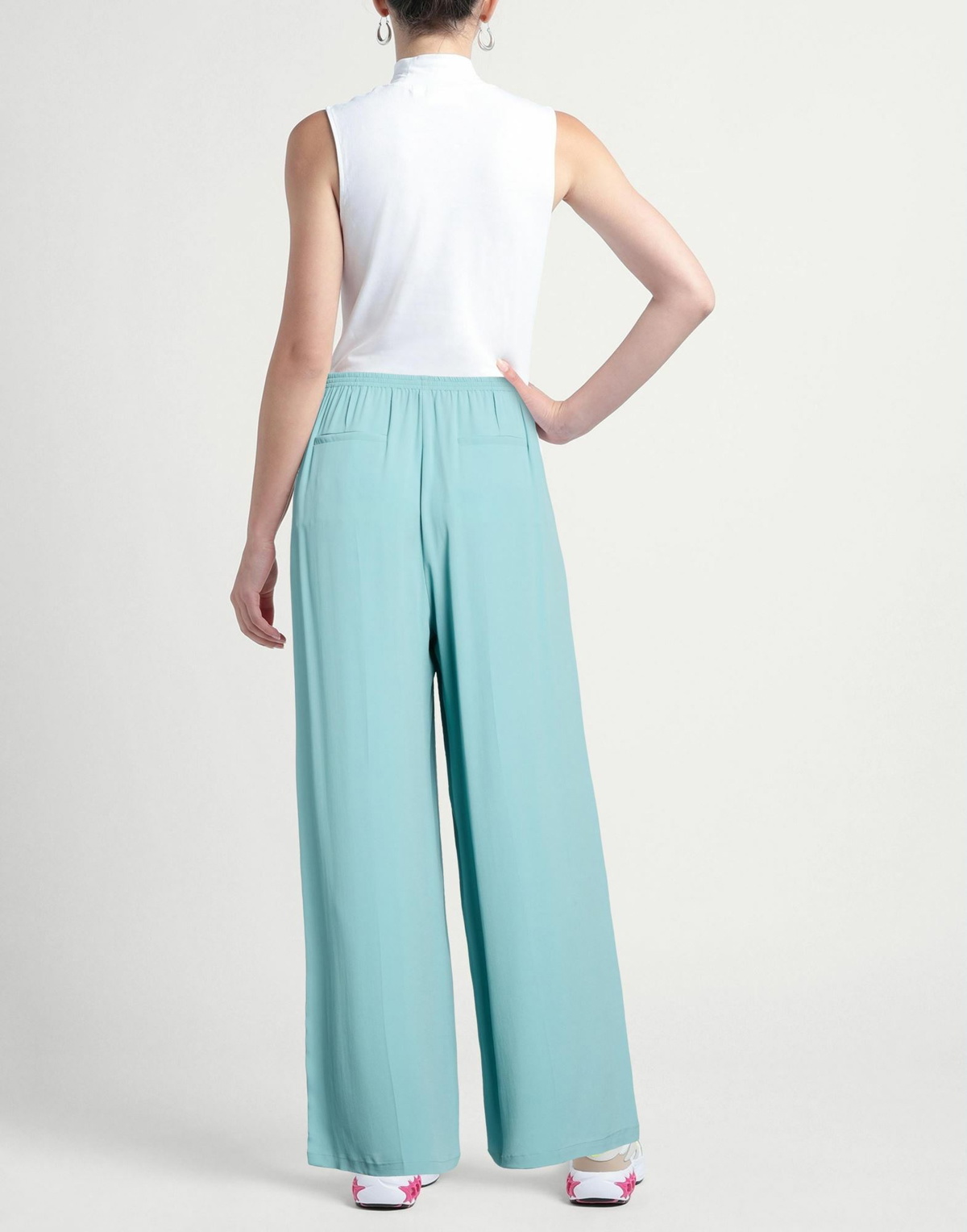 Jucca Womens Pants Turquoise