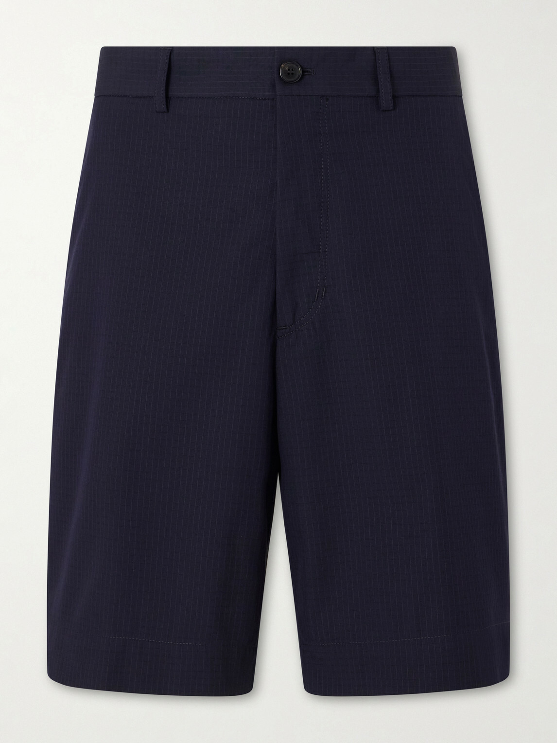 Slowear - Cotton-Ripstop Shorts - Blue