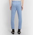 Haider Ackermann - Slim-Fit Tapered Stretch-Wool Trousers - Light blue