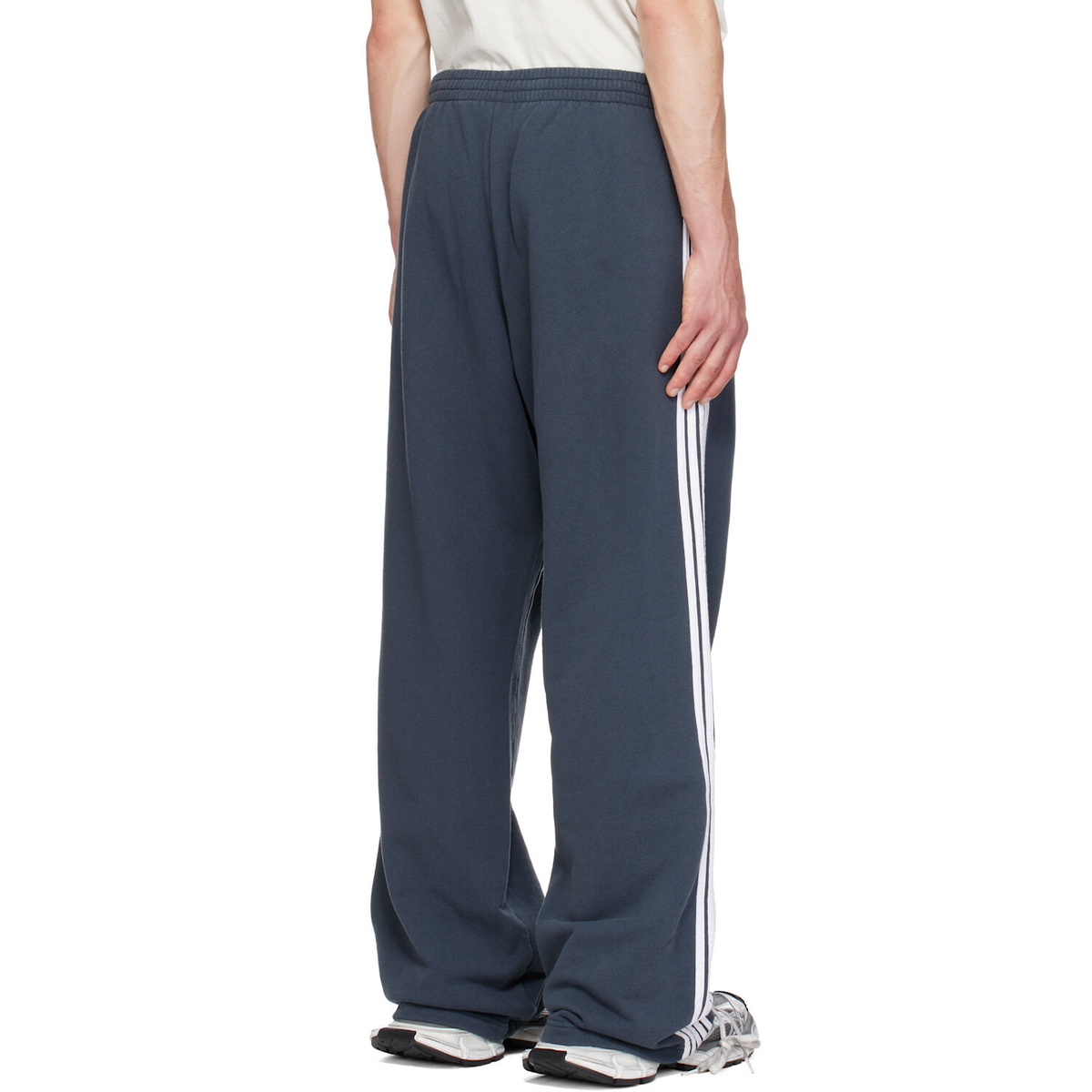 Balenciaga Navy Baggy Sweatpants