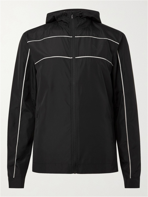 Photo: CASTORE - Arnaud Logo-Print Shell Hooded Jacket - Black