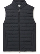 Incotex - Quilted Shell Gilet - Blue