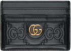 Gucci Black GG Card Holder