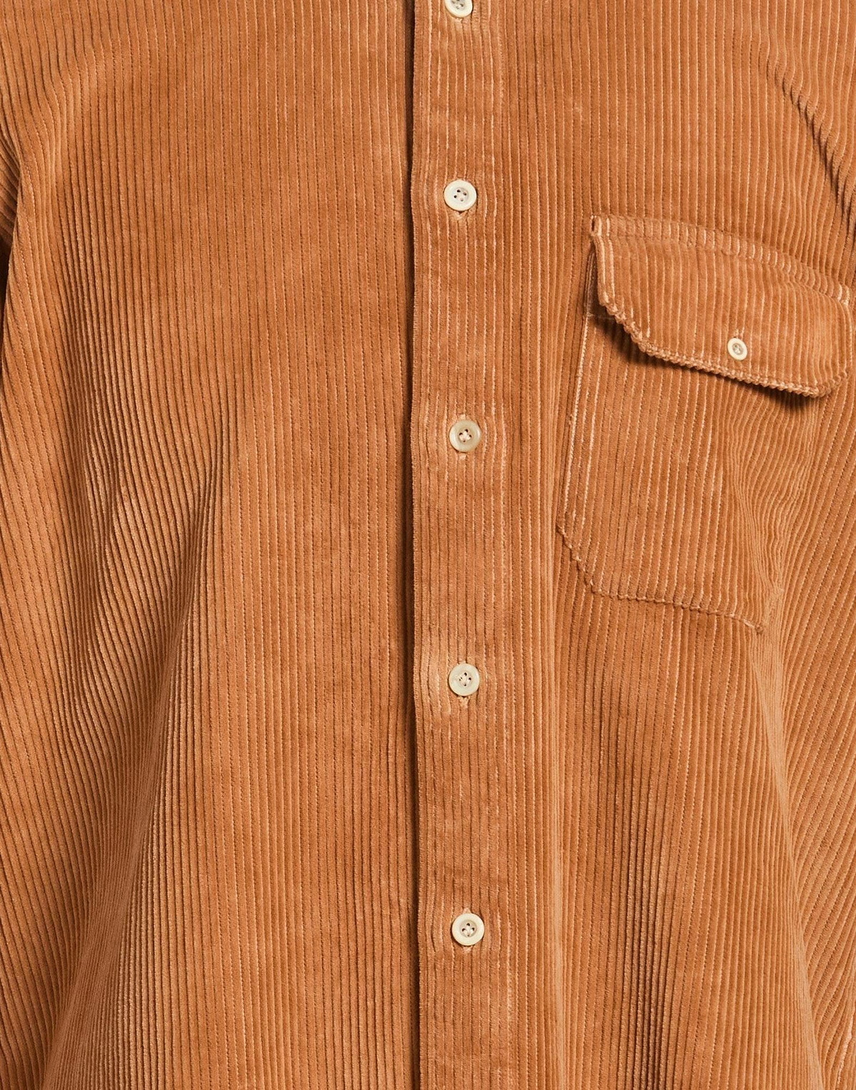 Finamore 1925 Mens Shirt in Mandarin