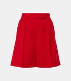 Max Mara Jessica high-rise virgin wool shorts