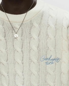 Carhartt Wip Signature Sweater White Pullovers