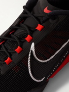Nike Training - React Metcon Turbo Rubber-Trimmed Mesh Sneakers - Black