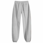 Gucci Men's Tape Brushed Cotton Sweat Pants in Grey Melange
