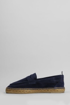 Castañer Nacho T-186 Espadrilles In Blue Suede