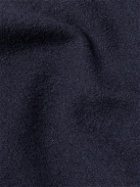 Brunello Cucinelli - Nehru-Collar Reversible Wool Blazer - Blue