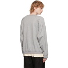 Sasquatchfabrix. Grey Layered Sweatshirt