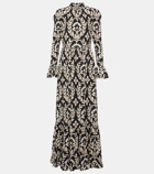 La DoubleJ Visconti printed maxi dress