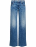 MOTHER The Mid Rise Maven Sneak Wide Jeans