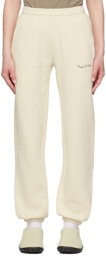 Museum of Peace & Quiet Off-White Wordmark Lounge Pants