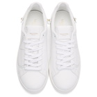 Valentino White Valentino Garavani V Rockstud Strap Sneakers