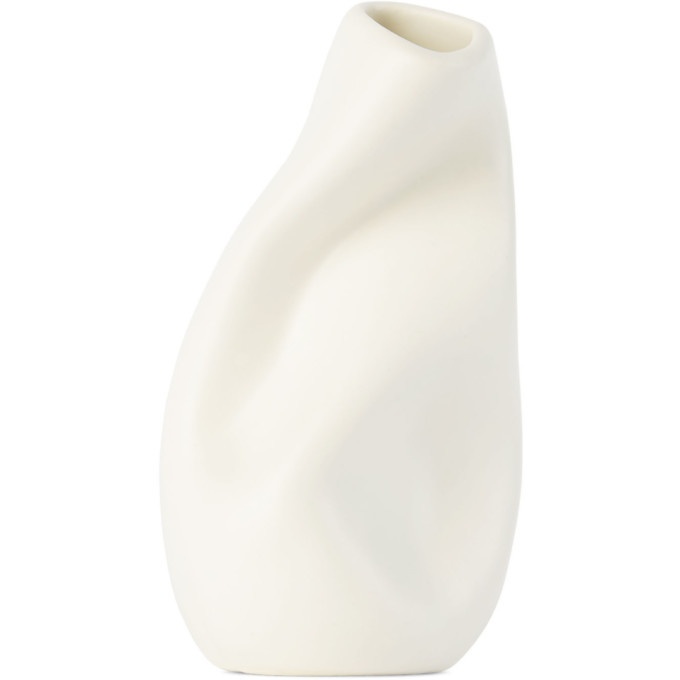 Photo: Completedworks SSENSE Exclusive White Ekaterina Bazhenova Yamasaki Edition Ceramic Vase